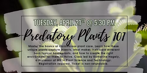 Predatory Plants 101 Class