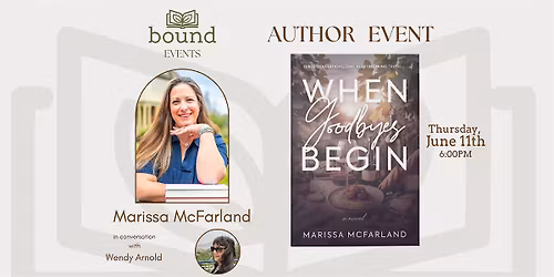 Author Event with Marissa McFarland