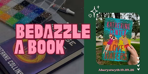 Bedazzle A Book Workshop \u2728