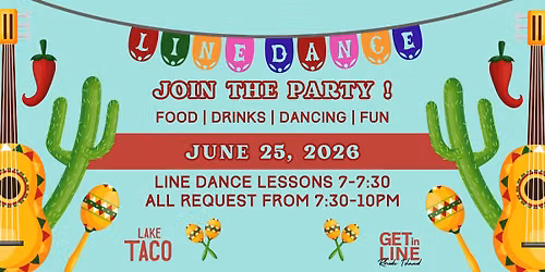 Lake Taco Line Dance Night - June