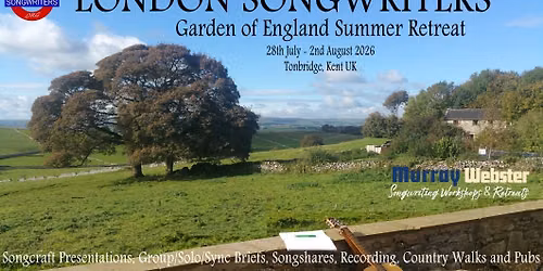 2026 Summer Garden of England Songwriting Retreat