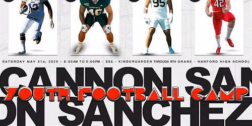 Cannon Sanchez Youth Football Camp