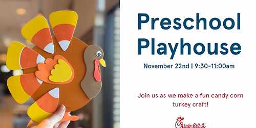 Preschool Playhouse | Candy Corn Turkey