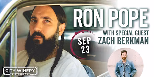 Ron Pope with Special Guest Zach Berkman