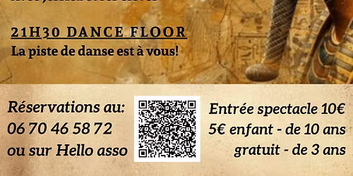 Soir\u00e9e-spectacle solidaire "Danses Egyptiennes"