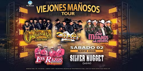 VIEJONES MA\u00d1OSOS TOUR EN LAS VEGAS 