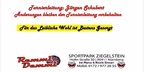 E-Dart Turnier Einzel im Remmi \ud83c\udfaf begrenzt bis Bezirksliga 