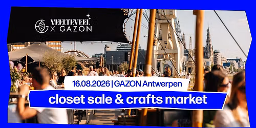 VEELTEVEEL X GAZON | closet sale & crafts