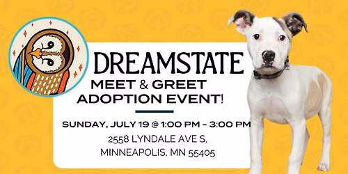 Meet & Greet Adoption Event at Dreamstate Cafe