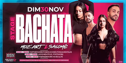 \ud83d\udd25 Stage Bachata Moz'art et Salom\u00e9 \ud83d\udd25