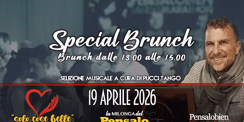 Domenica 19 Aprile  13:00-21:00! Brunch e Tango -Special Event