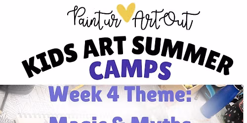 Paint Ur Art Out Kid's Summer Week 4: July 20th- 31st
