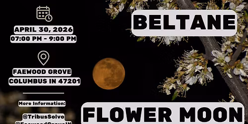 Beltane and May Full Flower Moon