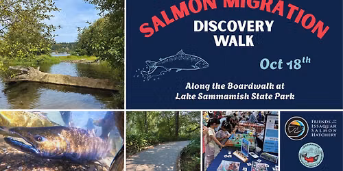 Salmon Discovery Walk FREE Family Scavenger Hunt!