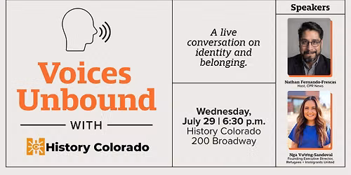 Voices Unbound: A Live Conversation on Identity and Belonging