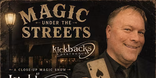 Close Up Magic Show at Kickback's on King in Jacksonville