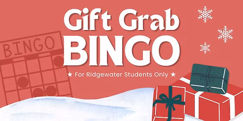 Gift Grab Bingo \u2605 Hutch Campus