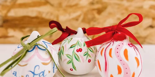 Bauble Painting - Children's Workshop (Monday 22nd December | 12:45pm to 2:15pm)