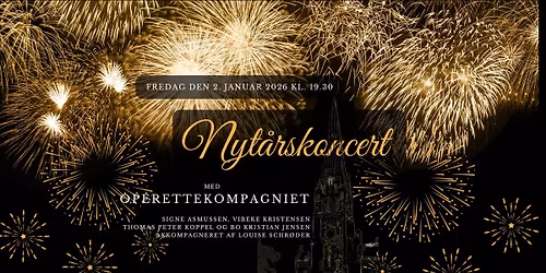 NYT\u00c5RSKONCERT med Operettekompagniet