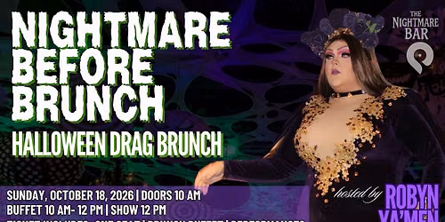 Nightmare Before Brunch: Halloween Drag Brunch at The Point in Towson