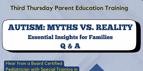 Autism: Myths vs Reality