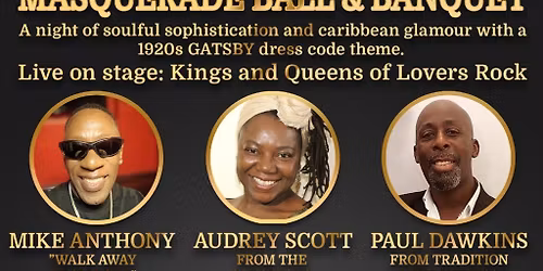 Coventry's High Society Annual 1920's MASQUERADE BALL & BANQUET
