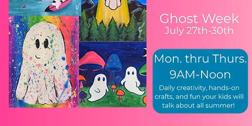 Kids Camp Ghost Pals Week | Ages 6-14