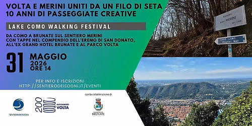 Volta e Merini uniti da un filo di seta: 10 anni di Passeggiate Creative