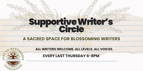 Supportive Writer's Circle- A Sacred Space for Blossoming Writers