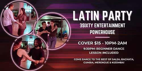 Friday Fiesta! - Salsa, Bachata, Merengue, Cumbia, Kiz and more!