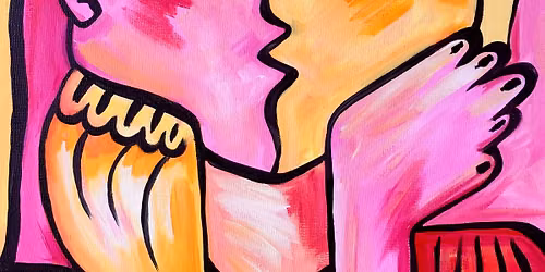 Paint and Wine Night in Titirangi, Auckland - Picasso Kiss