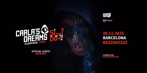 CARLA\u2019S DREAMS | \u201c\u0218i..? D\u0103-i!\u201d | Special Guest: SATOSHI | BARCELONA | 30.11