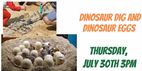 Dinosaur Dig and Dinosaur Eggs