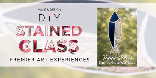 Father's Day Weekend "Sunlit Catch" Stained Glass Workshop!