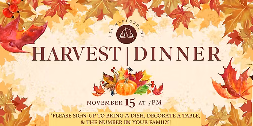 HARVEST DINNER