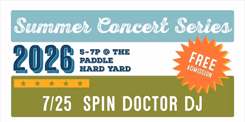 Spin Doctor DJ at the Paddle Hard Yard