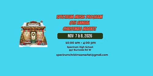 Spectrum Music Program 8th Annual Christmas Market - Day 2