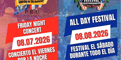2026 Puerto Rican Festival of New Haven! 