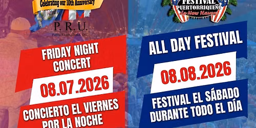 2026 Puerto Rican Festival of New Haven! 