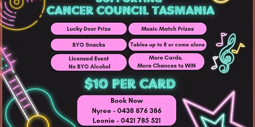 Music Match - Cancer Council Fundraiser 