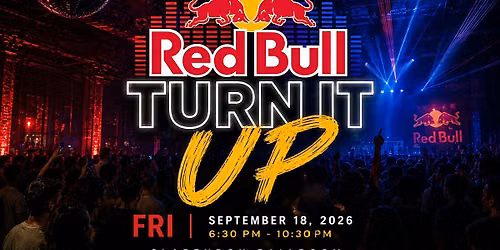 RED BULL TURN IT UP x CLARENDON BALLROOM