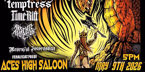 ACES HIGH PRESENTS: BITCHFEST IV - Castrator, Solicitor, Temptress + MORE! 