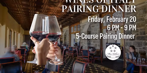 Wines of Italy Pairing Dinner