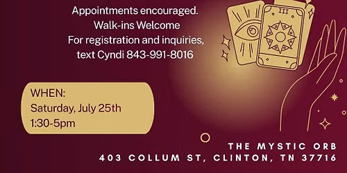 Mystic Orb - Group Healing Circle + Intuitive Tarot and Mediumship Readings