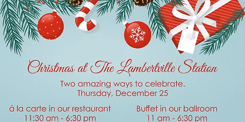 Christmas at The Lambertville Station