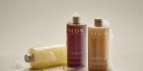 Everything Shower with NEOM John Lewis Oxford Street