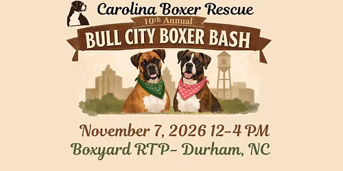 The 10th Annual Boxer Bash!