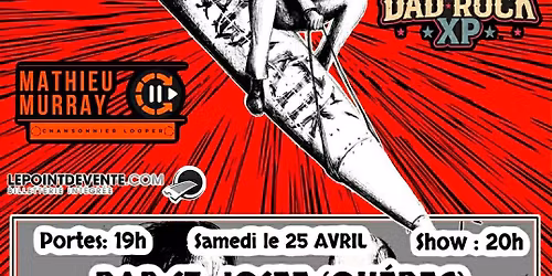 25 avril Thrash Invasion Tour: Fragmatik, Dad Rock XP et Mathieu Murray