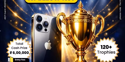 Warrior Chess Academy - Below 1650 - International FIDE Rated Open Chess Tournament (25-27 Apr 2026)