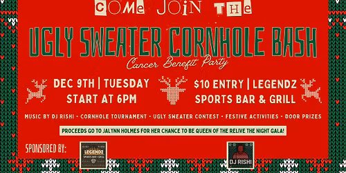 Ugly Sweater Cornhole Bash Cancer Benefit Party